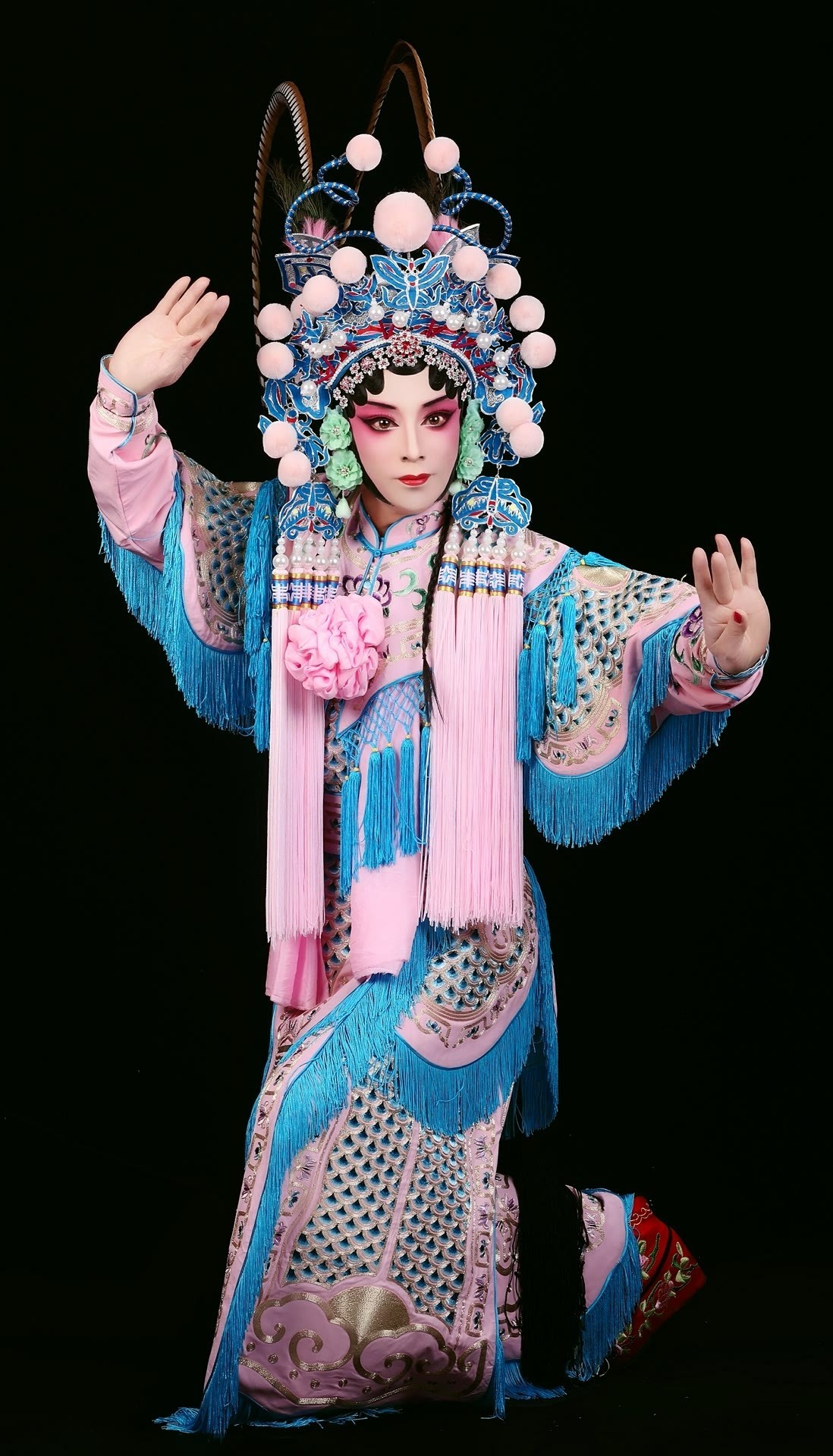 我的京剧照 京剧旦角戏曲人物 武旦刀马旦  扈家庄扈三娘456