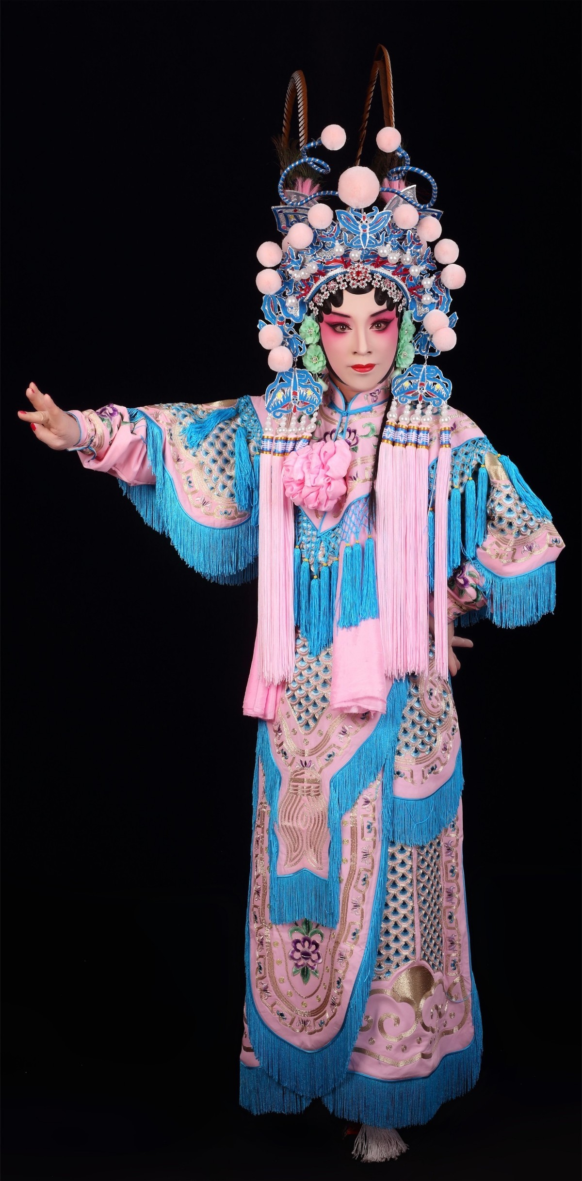 我的京剧照 京剧旦角戏曲人物 武旦刀马旦  扈家庄扈三娘456