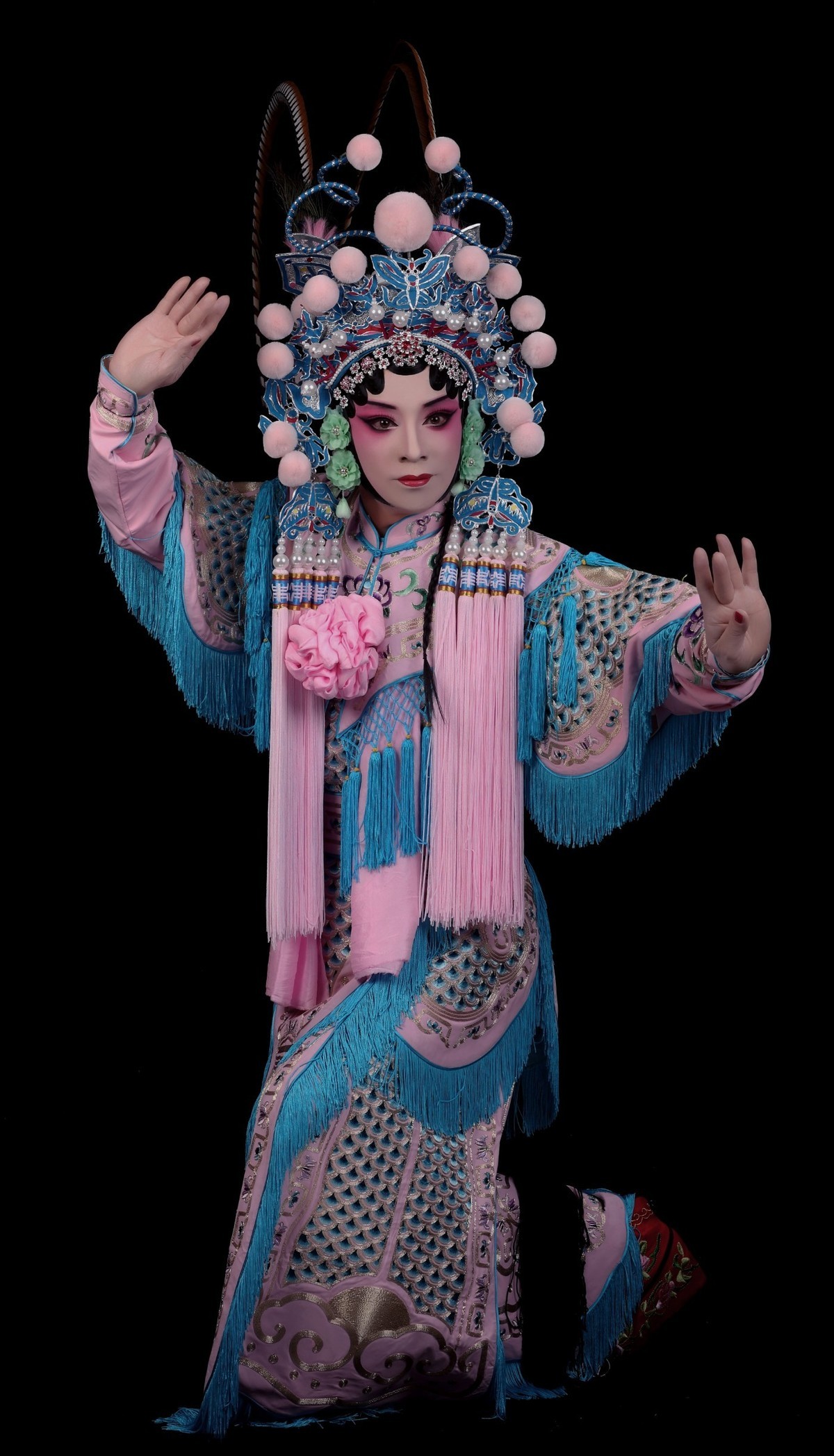 我的京剧照 京剧旦角戏曲人物 武旦刀马旦  扈家庄扈三娘456