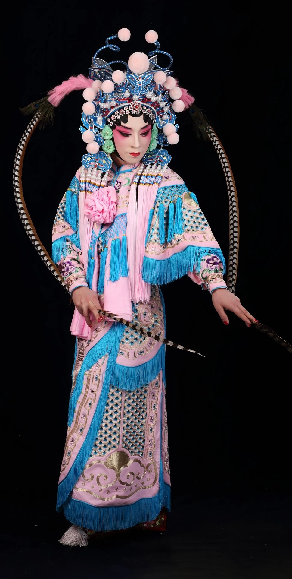 我的京剧照 京剧旦角戏曲人物 武旦刀马旦  扈家庄扈三娘456