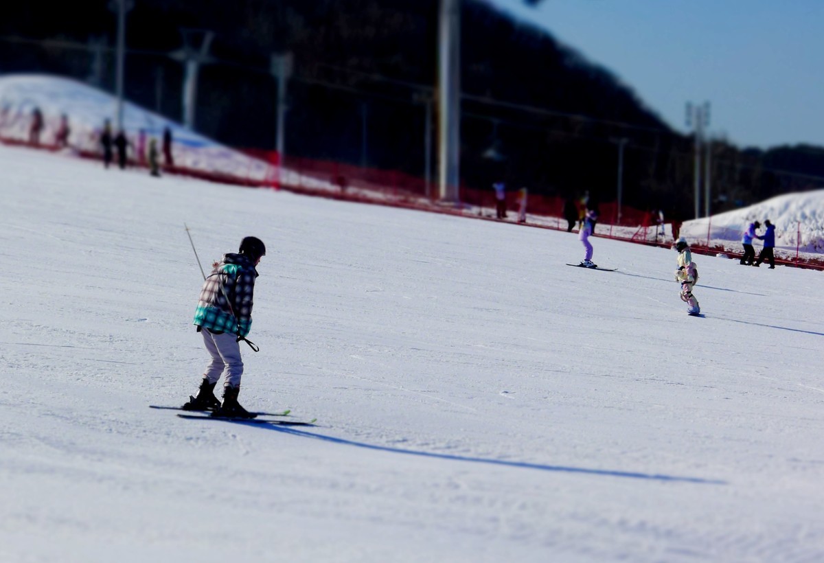 滑雪场掠影