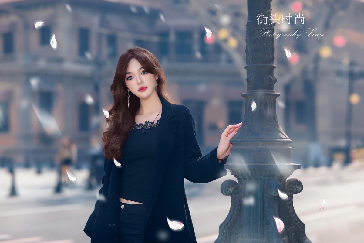 泰安道街拍几幅