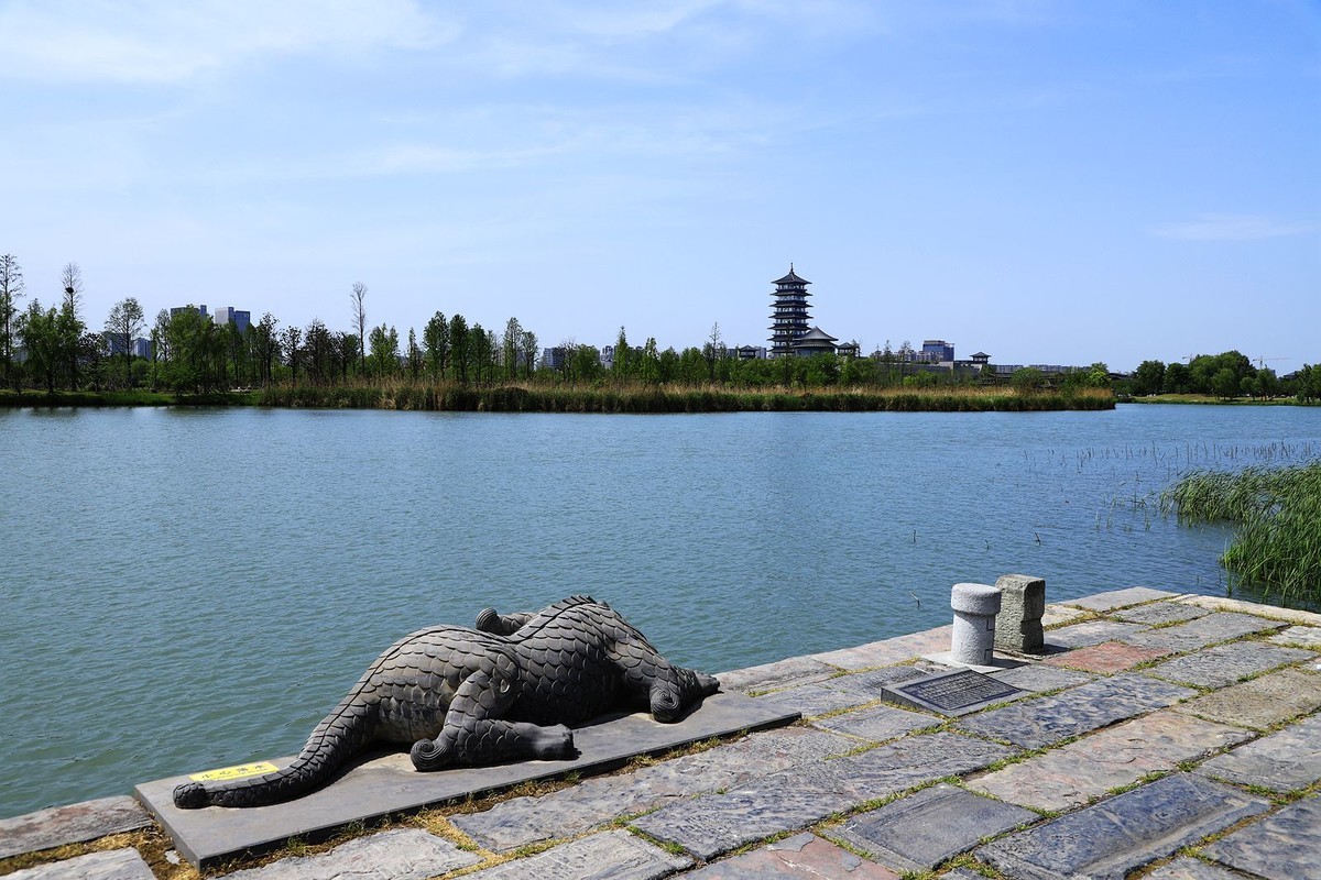 杨州运河三湾湿地公园