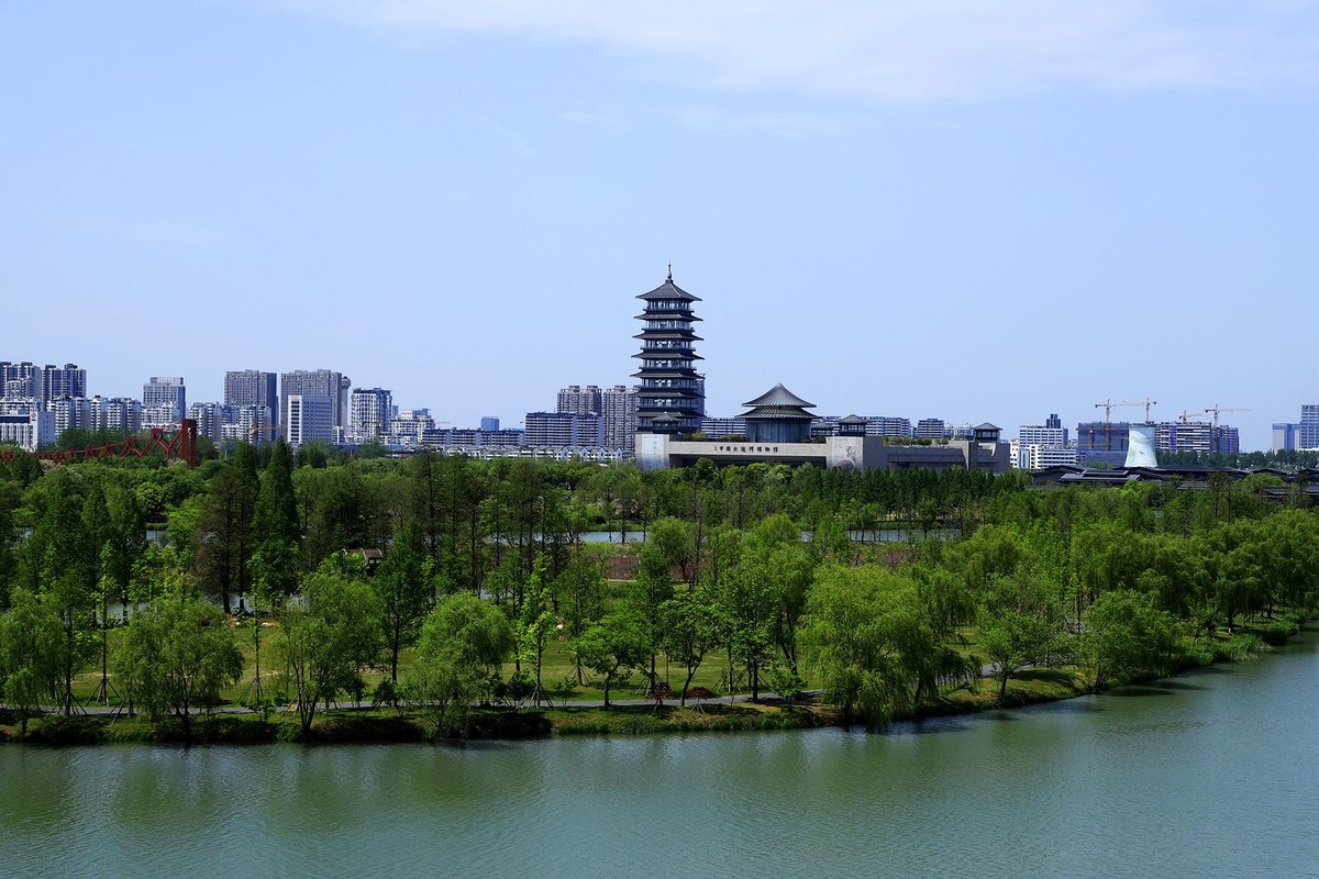 杨州运河三湾湿地公园