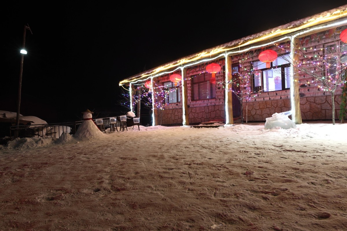 中国雪谷夜民宿4