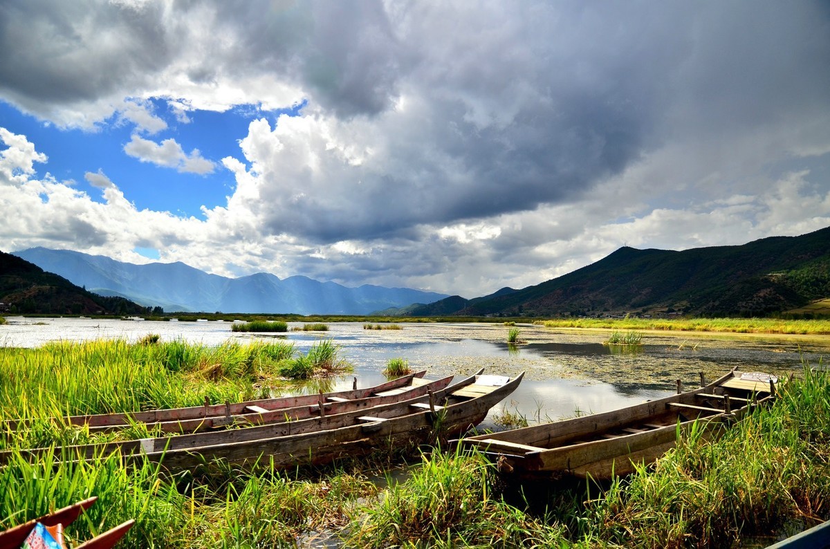 一组旧照片整理:泸沽湖之恋