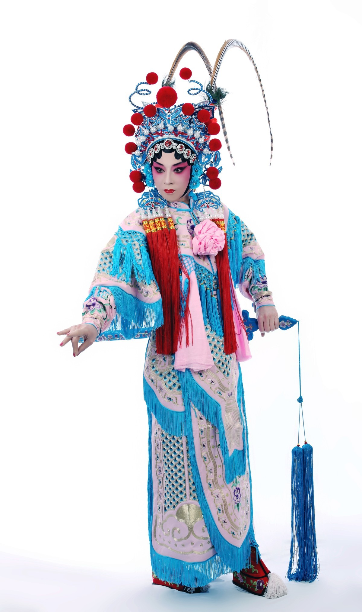 我的京剧照 京剧旦角戏曲人物 武旦刀马旦  扈家庄扈三娘456