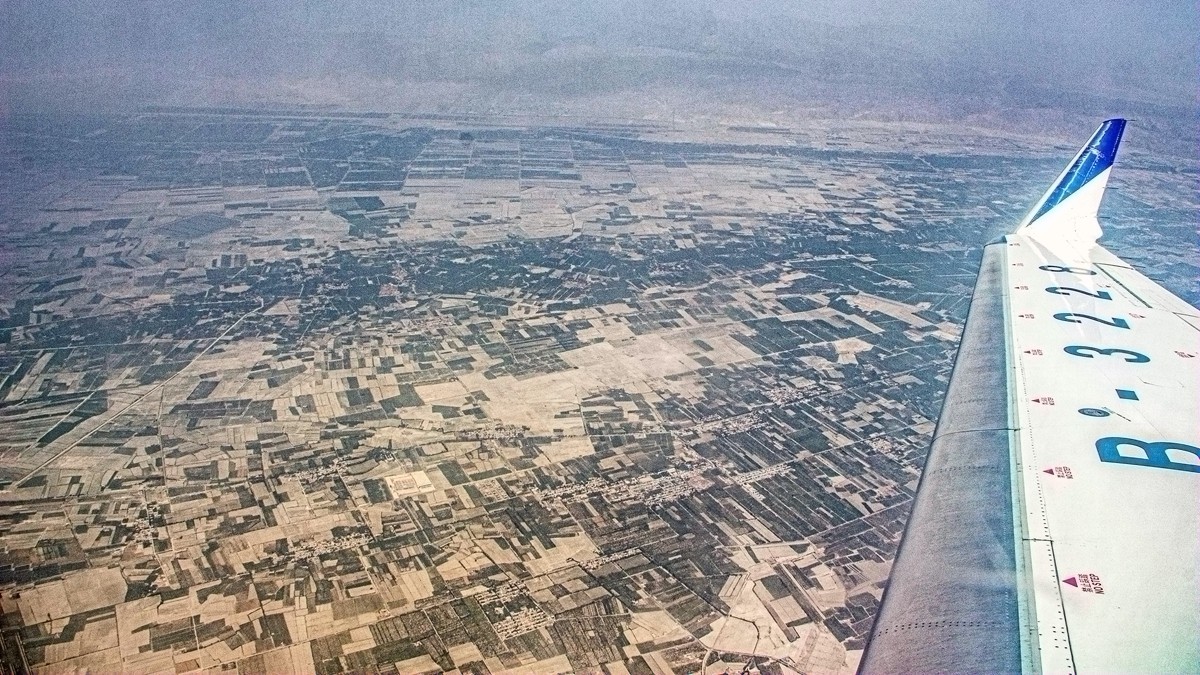 从库尔勒经塔里木到伊宁【2】俯瞰广袤大地