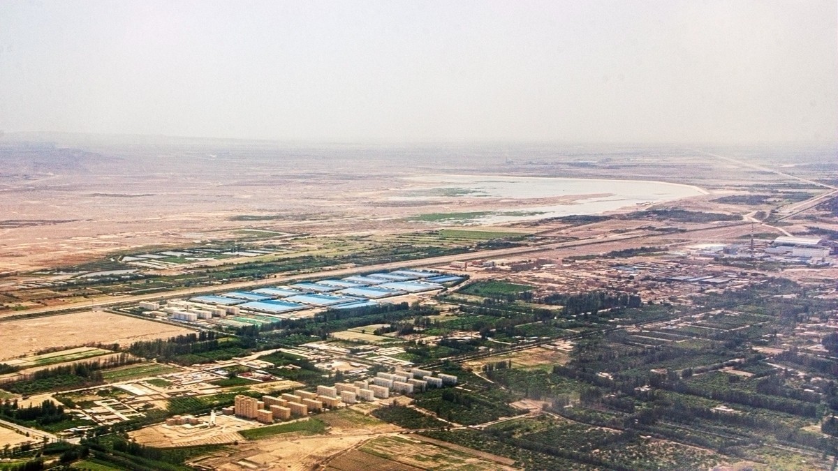 从库尔勒经塔里木到伊宁【2】俯瞰广袤大地