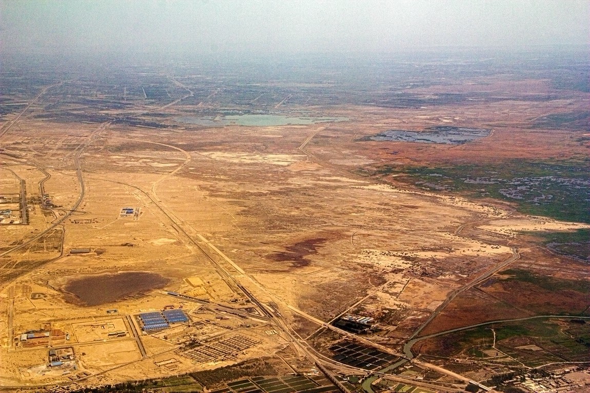 从库尔勒经塔里木到伊宁【2】俯瞰广袤大地