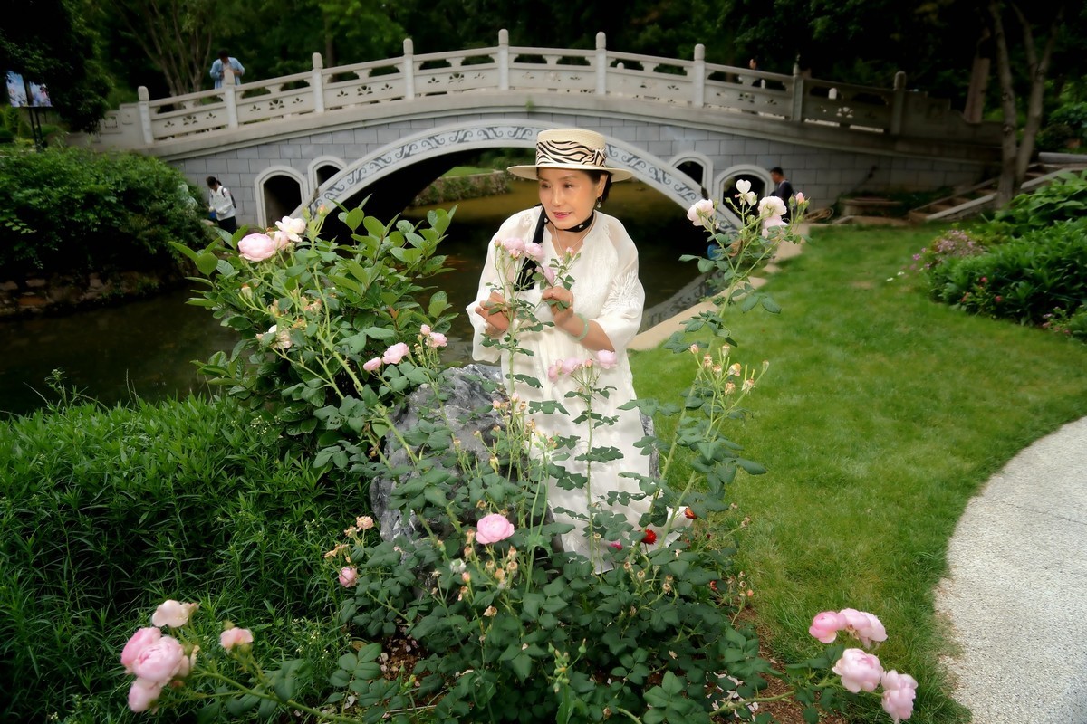 环境人像---五月的植物园！