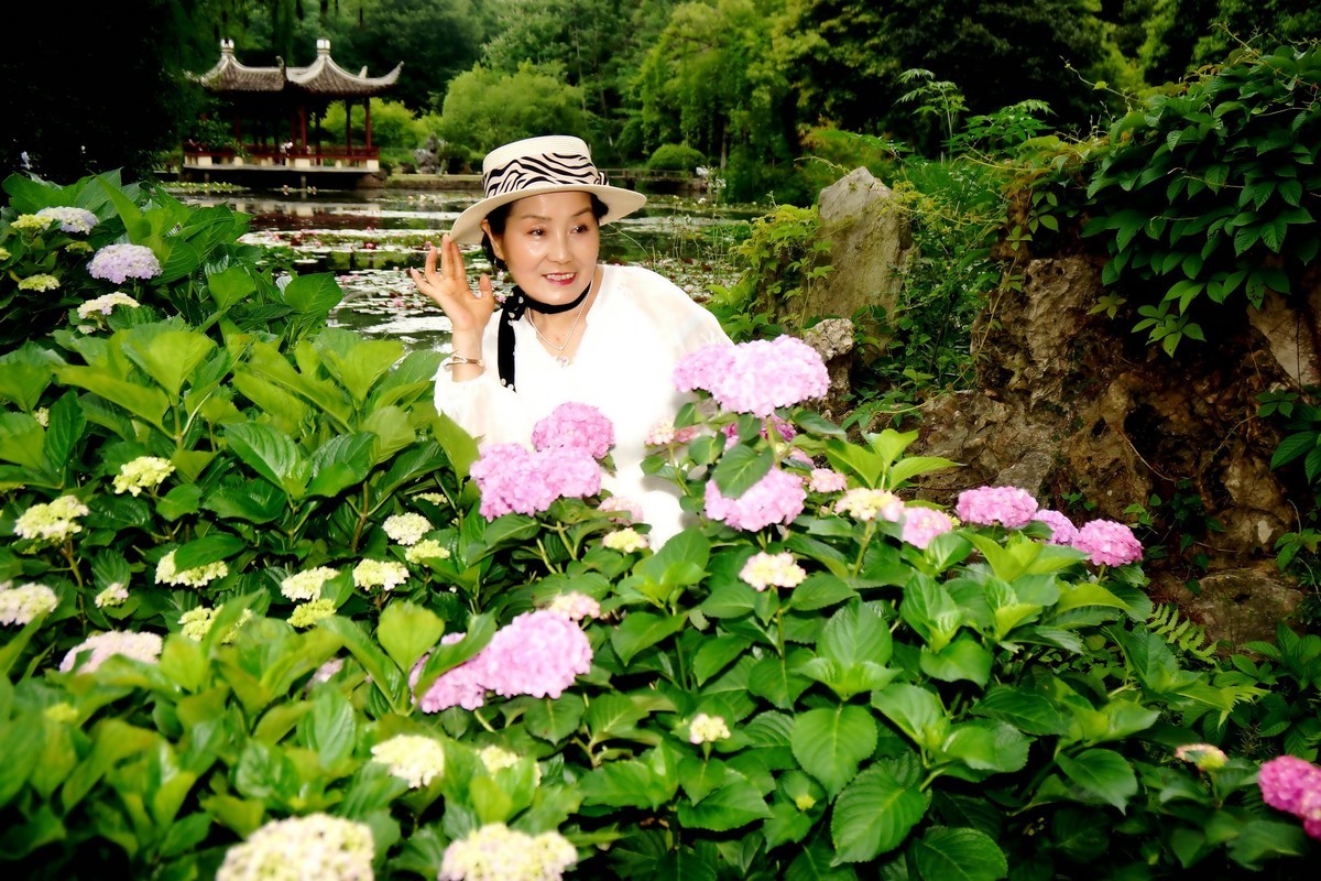 环境人像---五月的植物园！