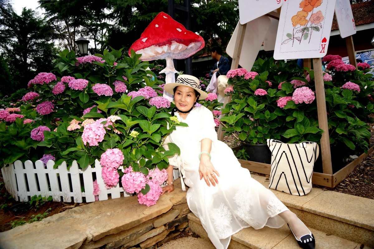 环境人像---五月的植物园！