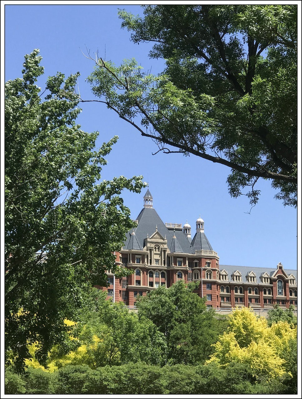 像城堡庄园的风光景观