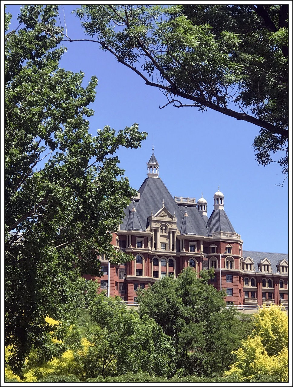 像城堡庄园的风光景观