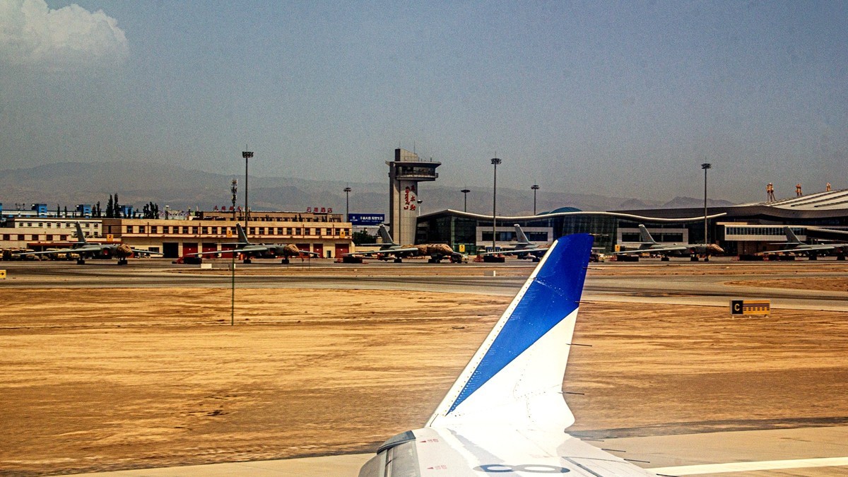 从库尔勒经塔里木到伊宁【2】俯瞰广袤大地