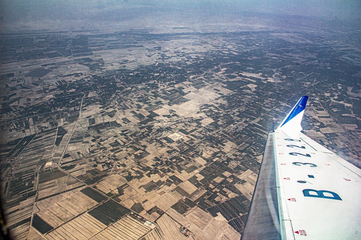从库尔勒经塔里木到伊宁【2】俯瞰广袤大地