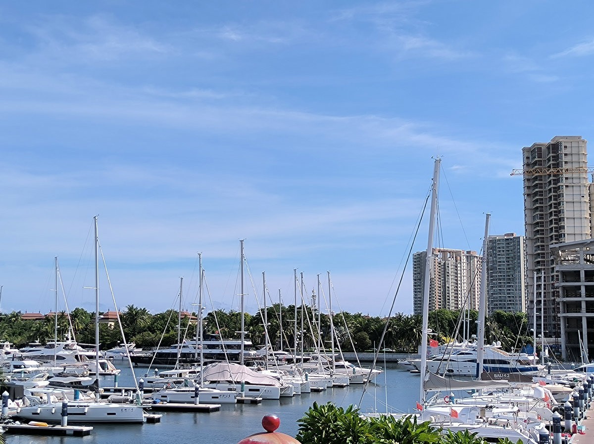 2024夏 海南环岛行（78）亚洲最大的游艇码头