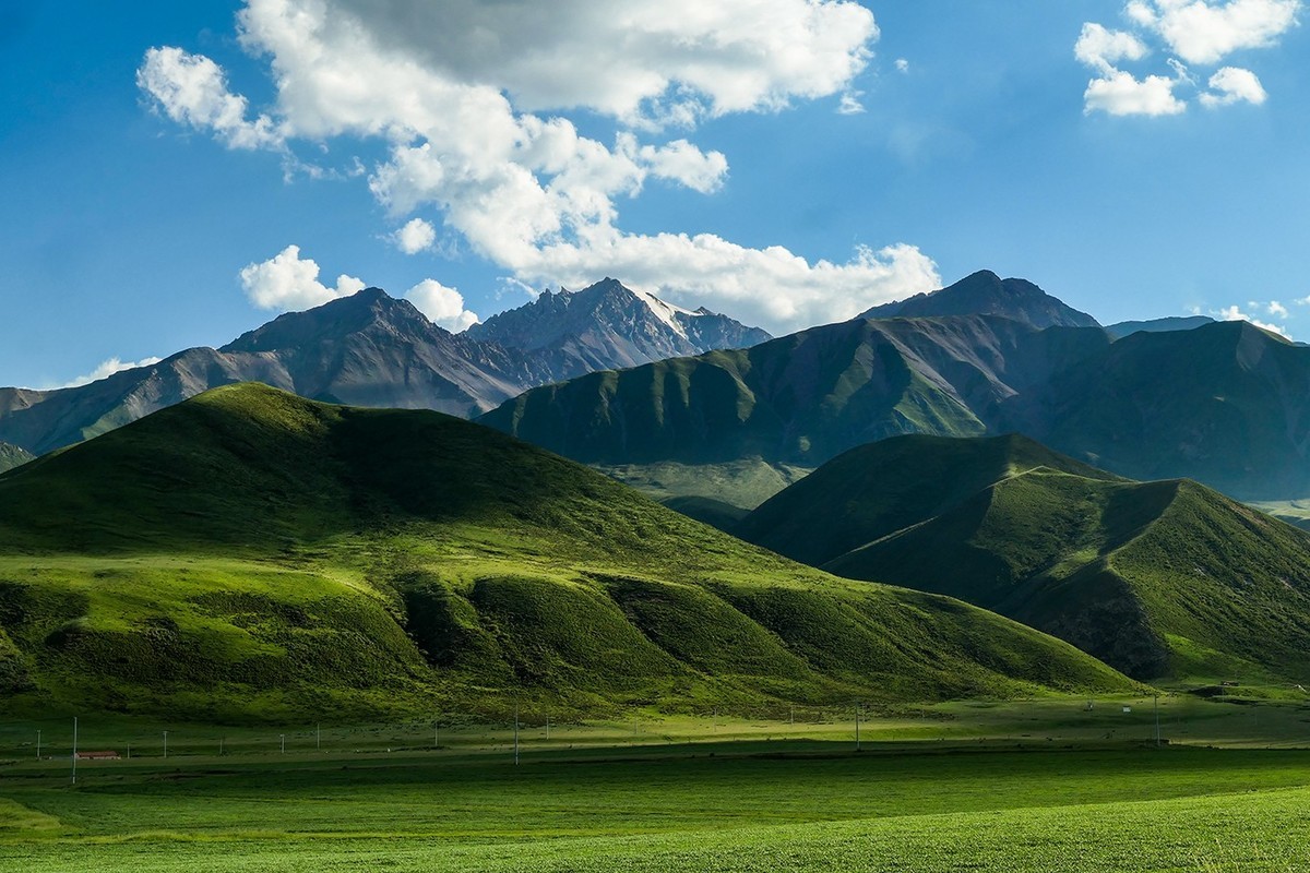 行走在祁连山中-中关村在线摄影论坛