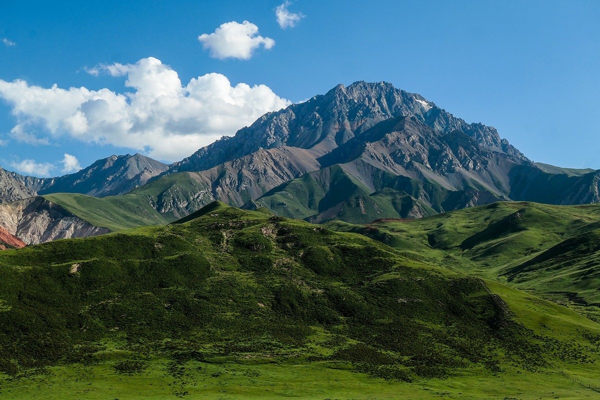 行走在祁连山中-中关村在线摄影论坛