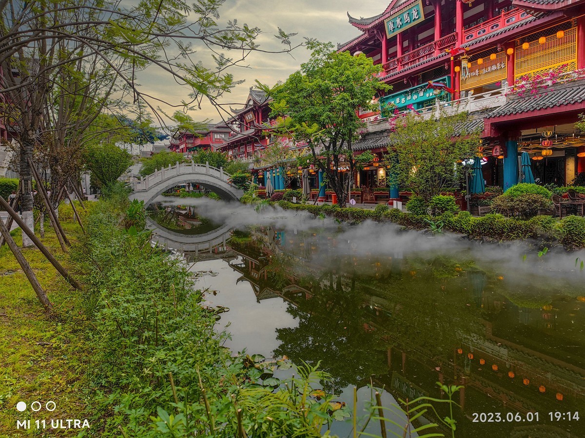 上海～成都～拉萨骑游随拍（43）网红打卡地——水街（续四）