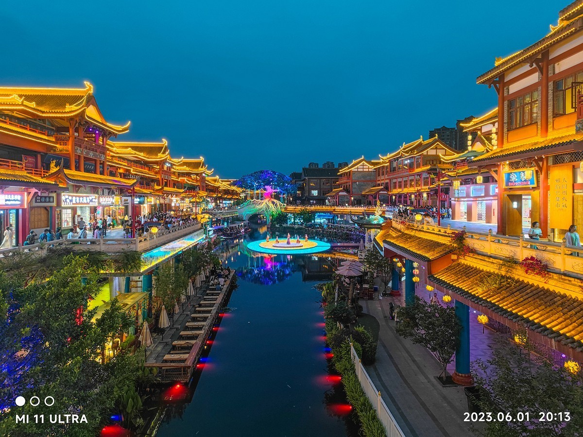 上海～成都～拉萨骑游随拍（43）网红打卡地——水街（续四）