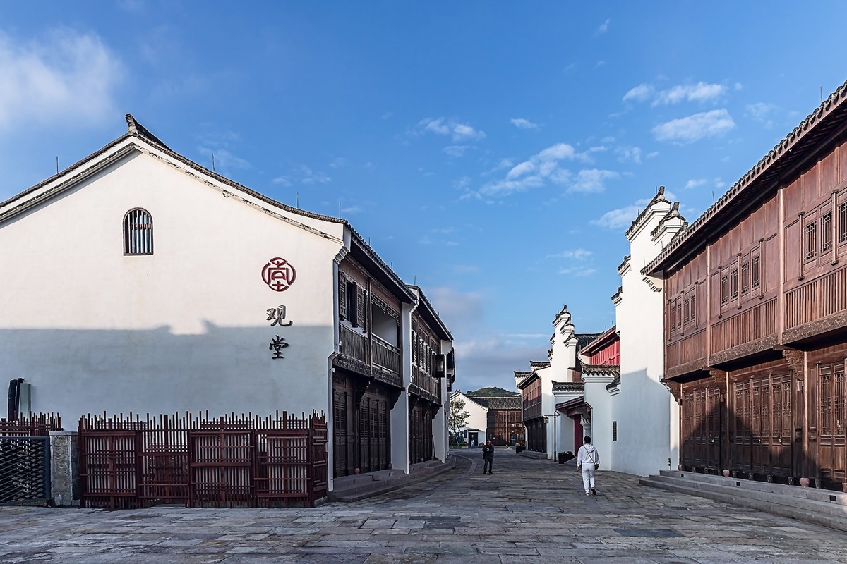 旅游记录 ：浙江 · 宁波 · 象山 · 半边山观堂