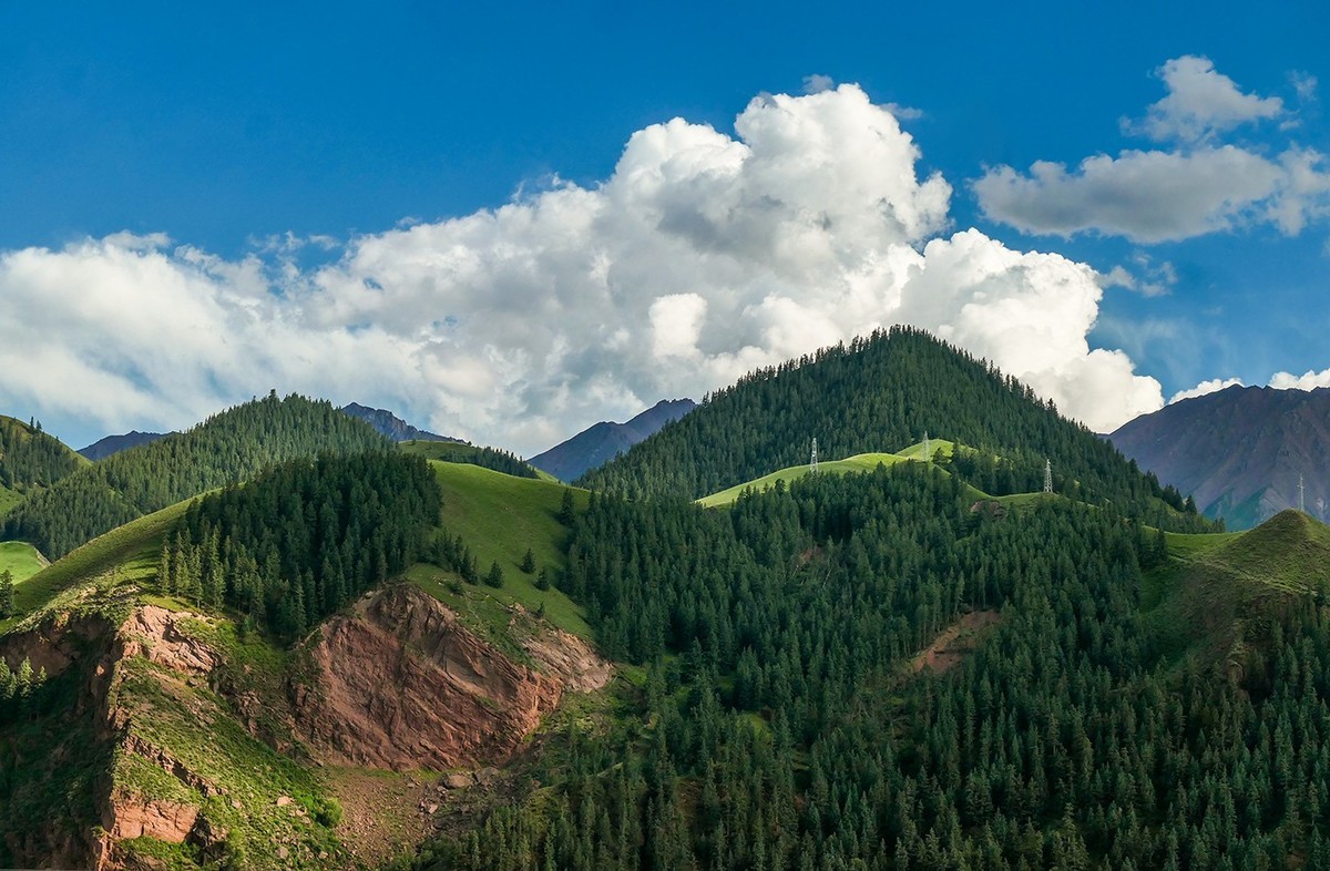 行走在祁连山中-中关村在线摄影论坛