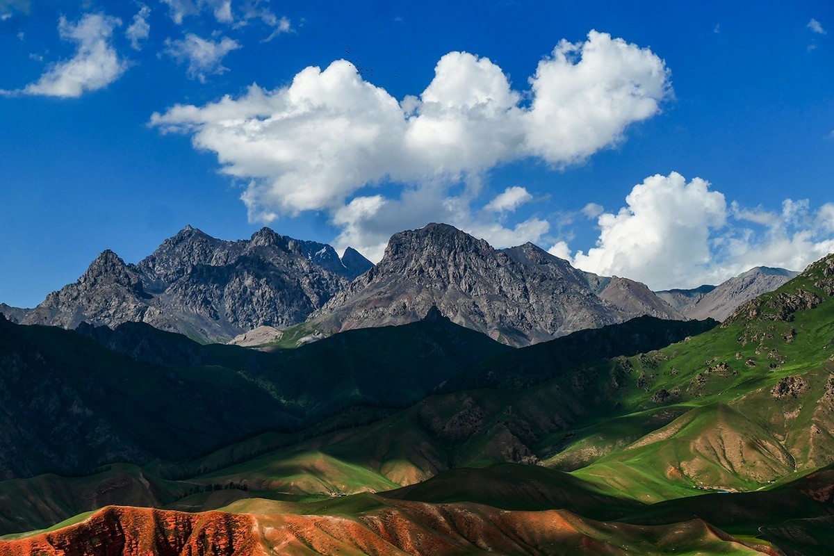行走在祁连山中-中关村在线摄影论坛