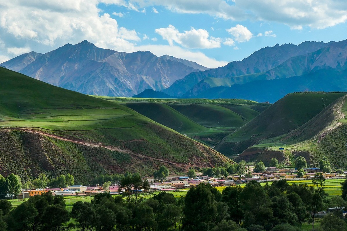 行走在祁连山中-中关村在线摄影论坛