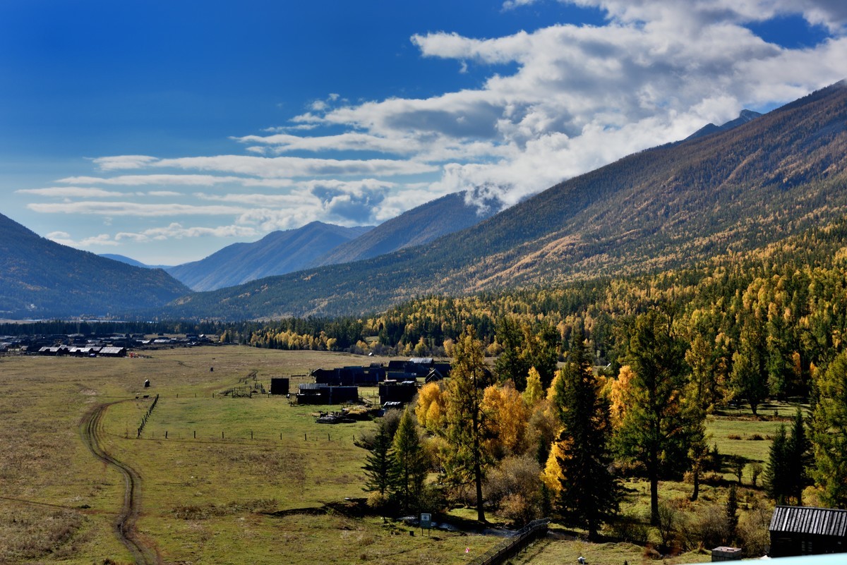 #留住美丽秋天# ——喀纳斯河畔风光【2】