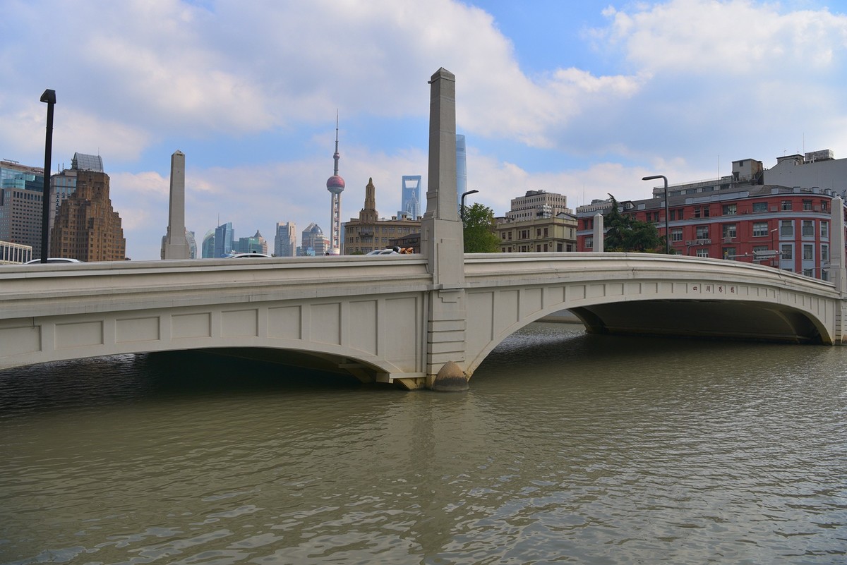 苏州河上的桥图片