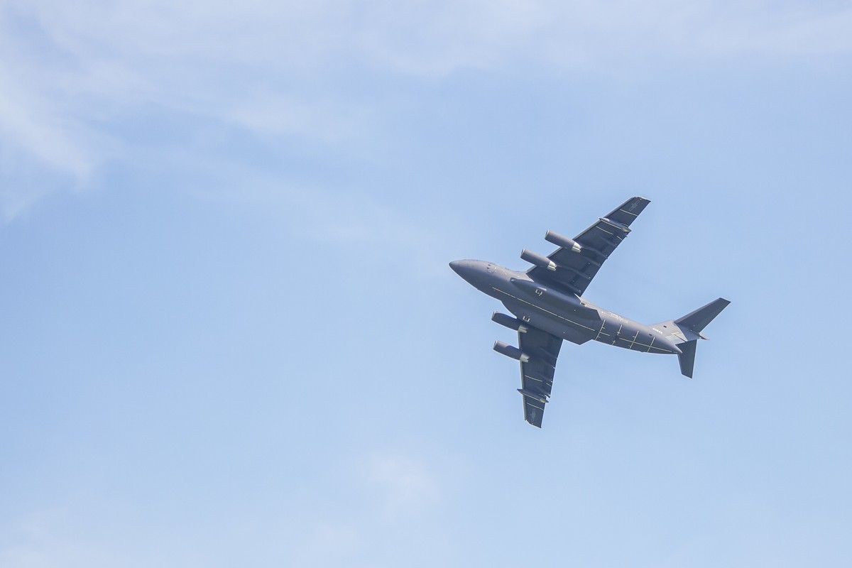 23年长春航空展抓拍运20