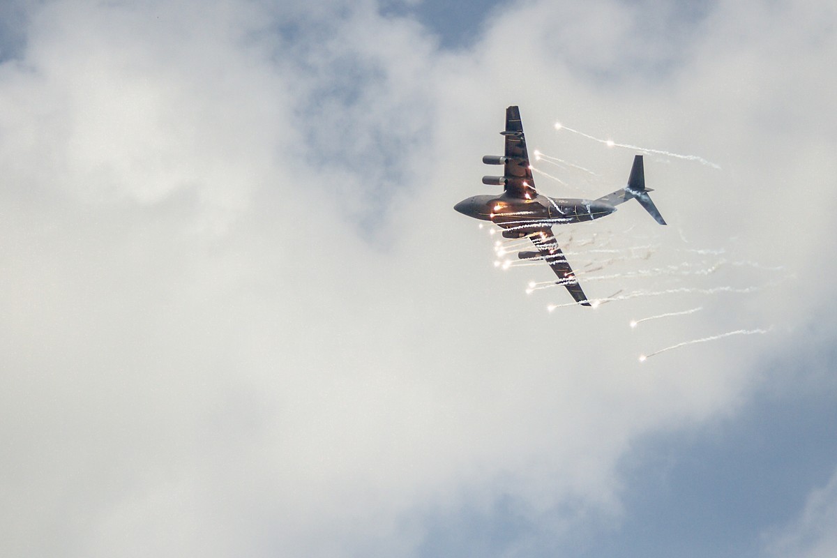 23年长春航空展抓拍运20