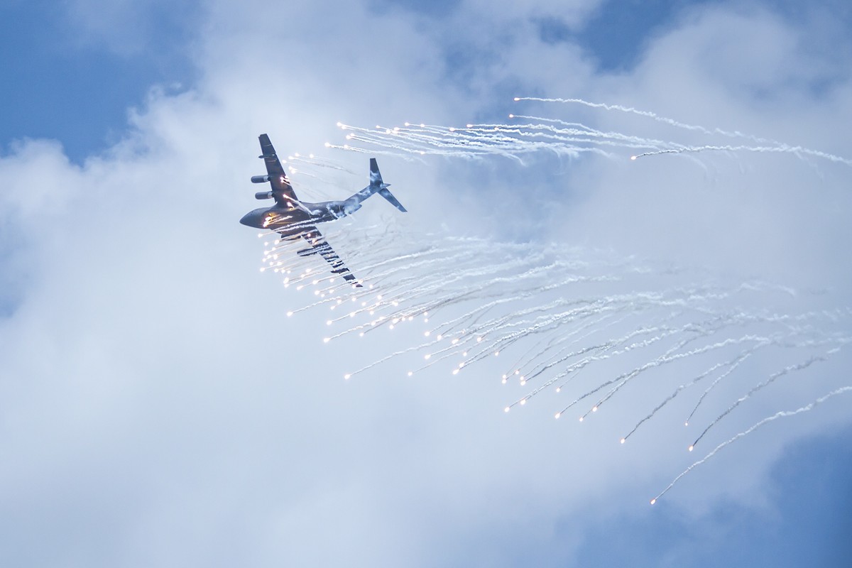 23年长春航空展抓拍运20