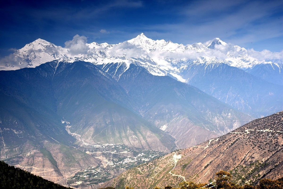 飞来寺观景台看梅里雪山【1】
