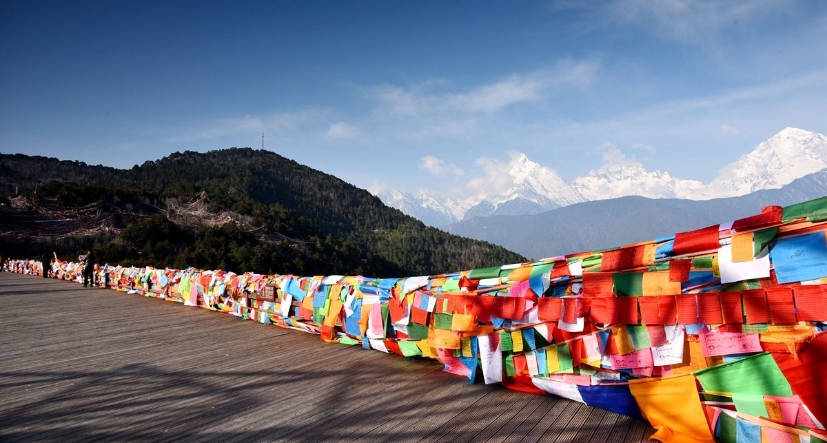 飞来寺观景台看梅里雪山【1】