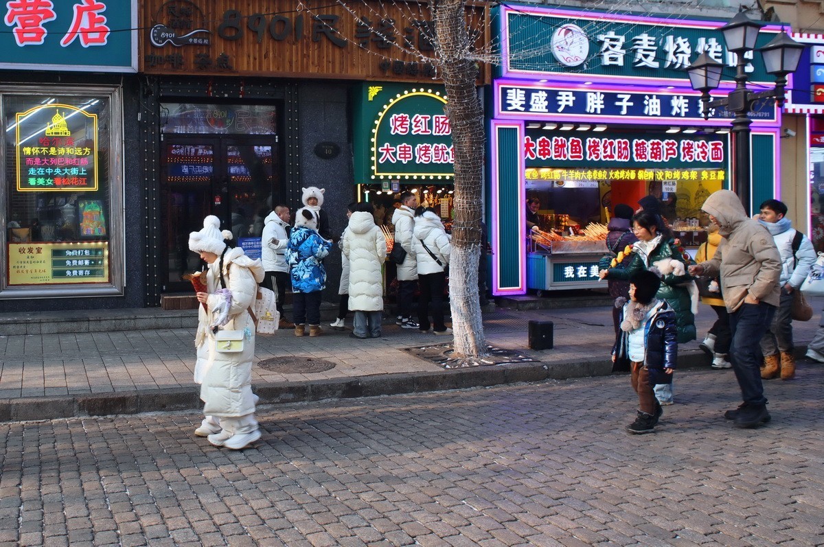 2025.1  中央大街上的游客     2/5