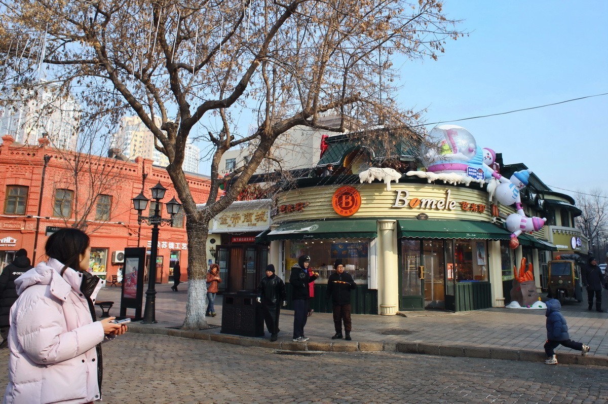 2025.1  中央大街上的游客     2/5