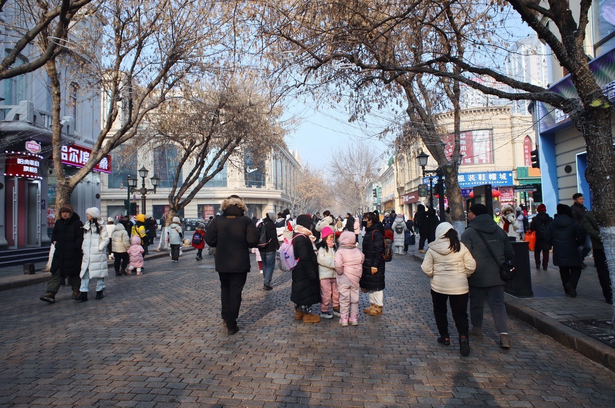 2025.1  中央大街上的游客     2/5