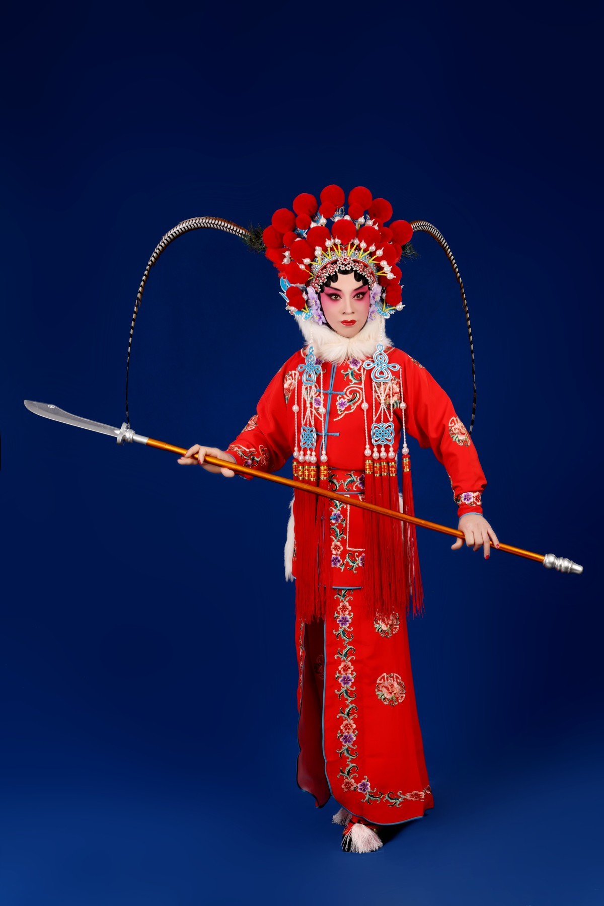 京剧  河北梆子辕门斩子  穆桂英改良靠54