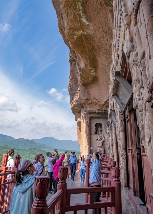 甘肃--天水--麦积山【6】