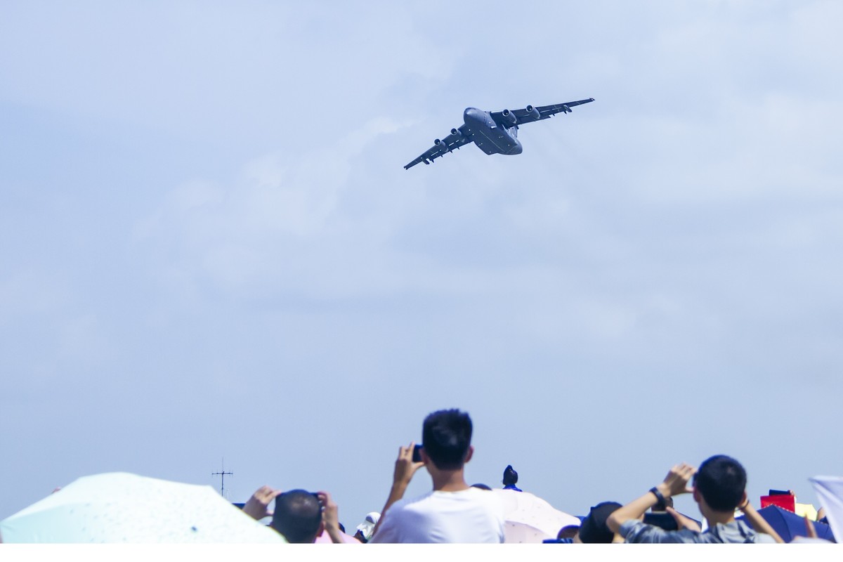 23年长春航空展抓拍运20