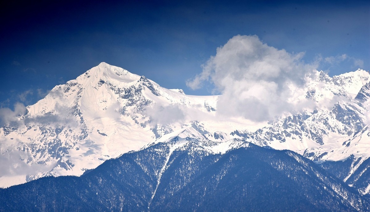 飞来寺观景台看梅里雪山【1】