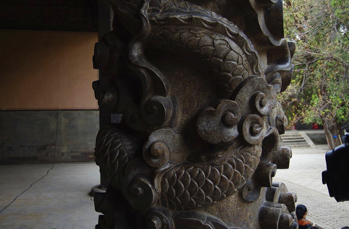 曲阜孔庙里的石雕龙柱-16P