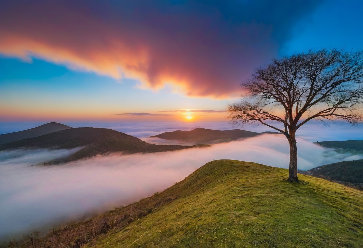 日出的绝美风光