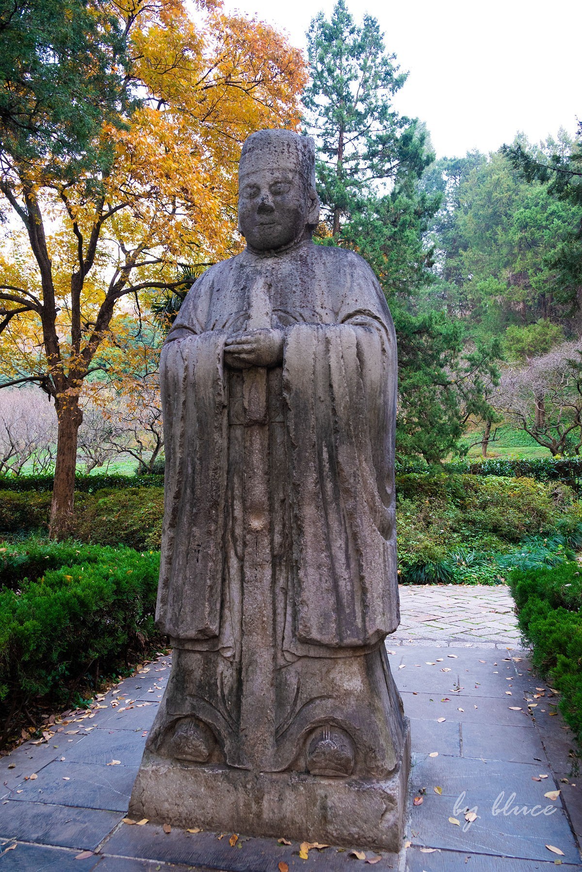 明孝陵冬色（下）---醉美石象路