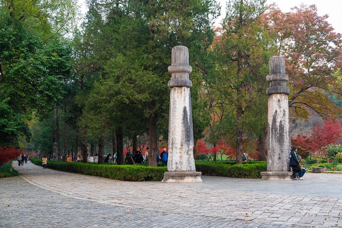 明孝陵冬色（下）---醉美石象路