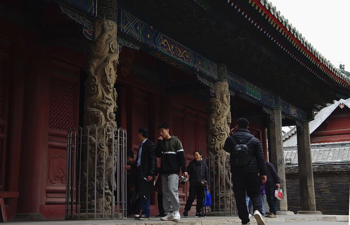 曲阜孔庙里的石雕龙柱-16P