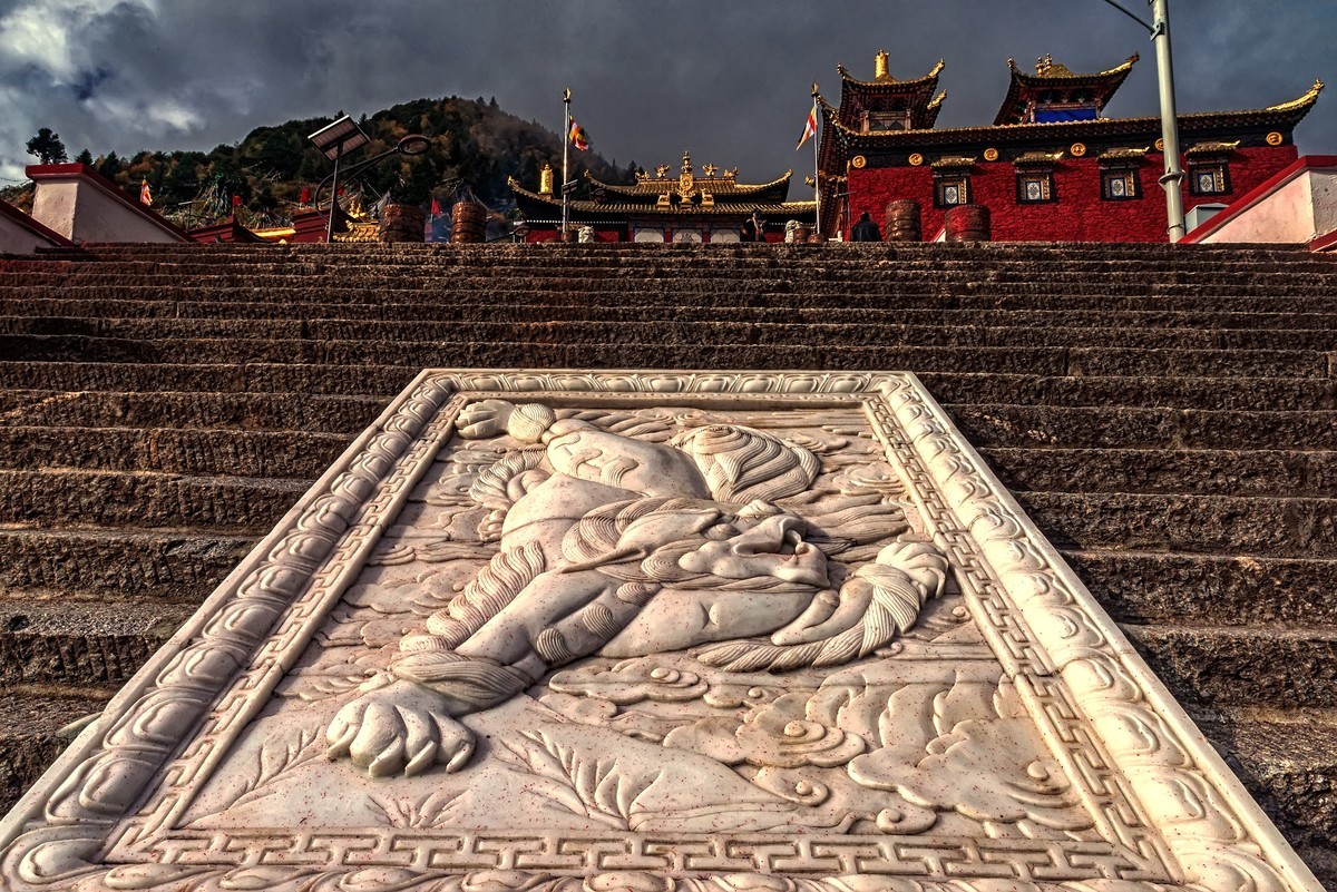 阿坝金川 ·深秋观音寺